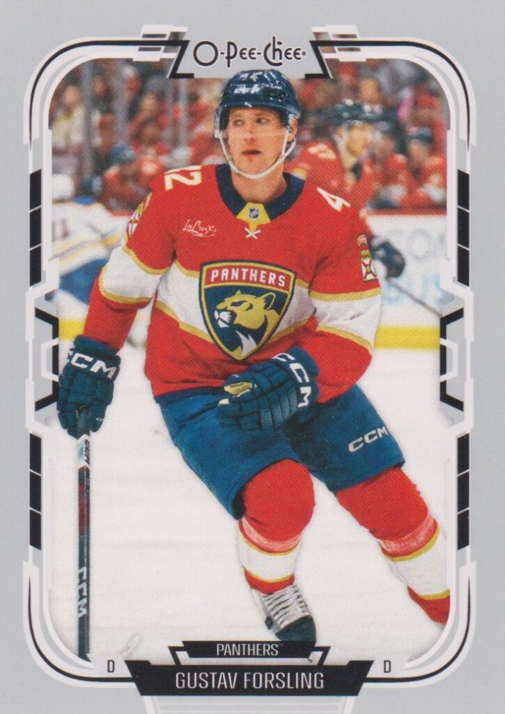 2025/26 O-Pee-Chee – Gustav Forsling Florida Panthers 322