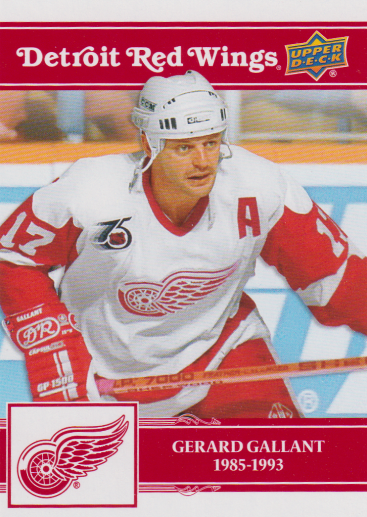2025/26 Detroit Red Wings Centennial (hobby) – Gerard Gallant Detroit Red Wings 74