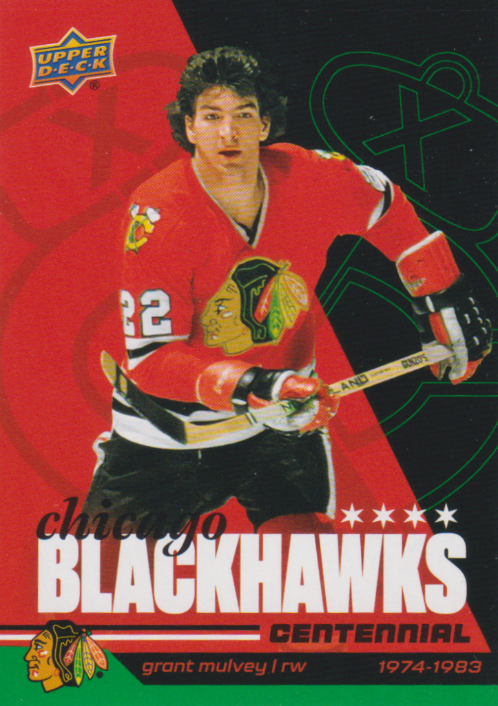 2025/26 Chicago Blackhawks Centennial (hobby) – Grant Mulvey Chicago Blackhawks 62