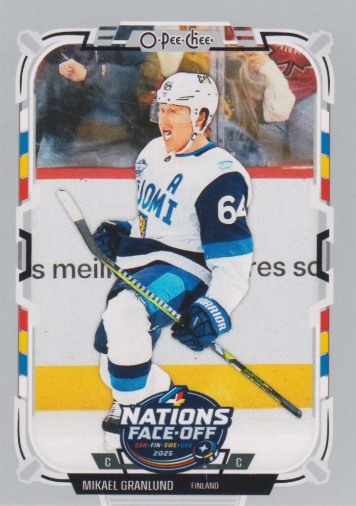 2025/26 O-Pee-Chee – Mikael Granlund Fínsko 504