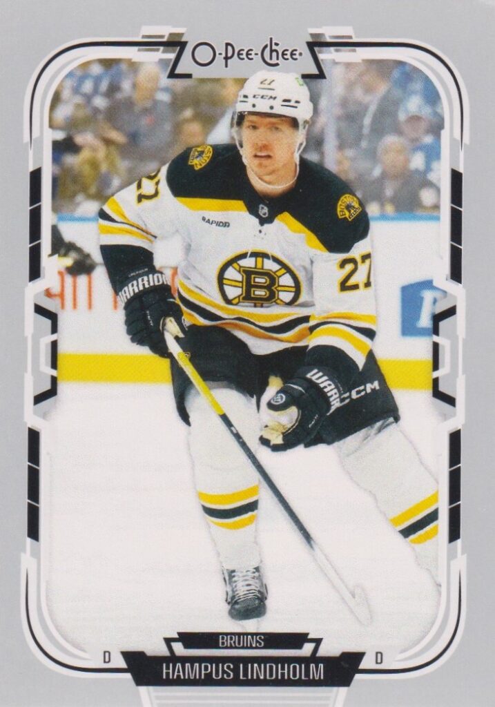 2025/26 O-Pee-Chee – Hampus Lindholm Boston Bruins 186