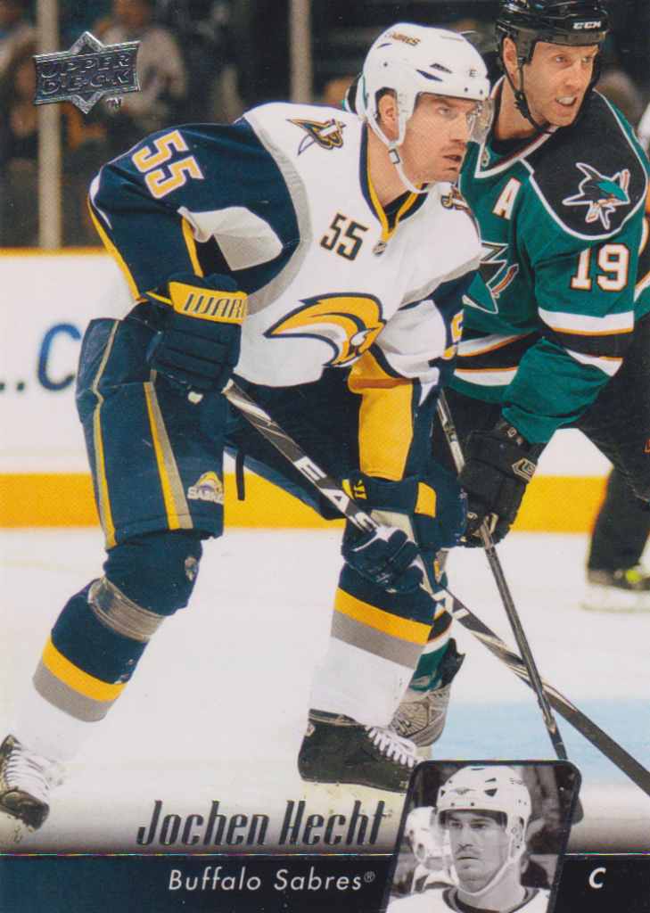 2010/11 Upper Deck Series 1 – Jochen Hecht Buffalo Sabres 173