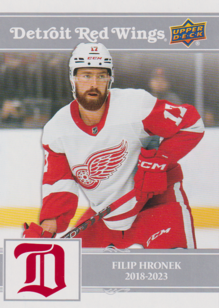2025/26 Detroit Red Wings Centennial (hobby) – Filip Hronek Detroit Red Wings 24