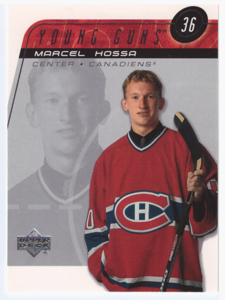 2001/02 Upper Deck Series 1 – Marcel Hossa Montreal Canadiens 210