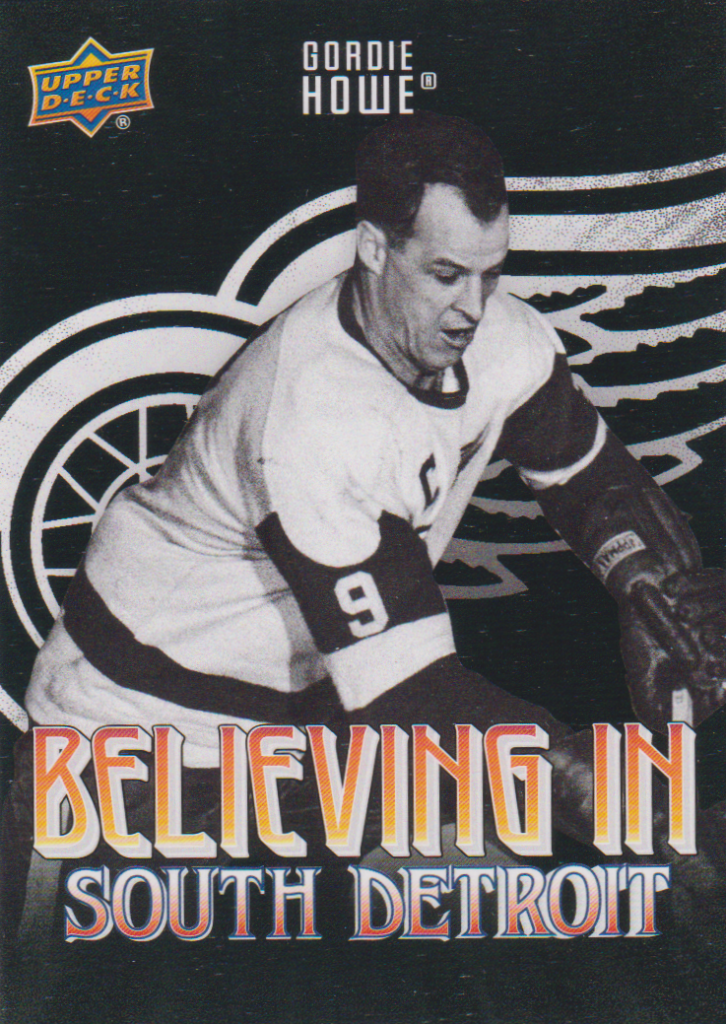 2025/26 Detroit Red Wings Centennial (hobby) – Gordie Howe Detroit Red Wings BSD-15
