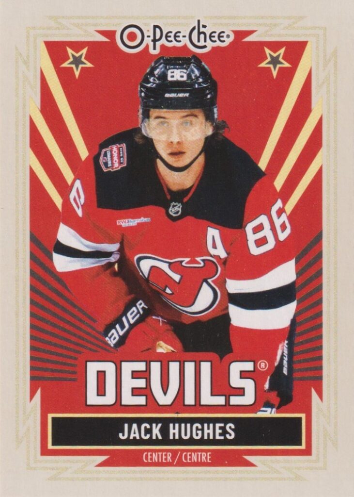 2025/26 O-Pee-Chee – Jack Hughes New Jersey Devils 368