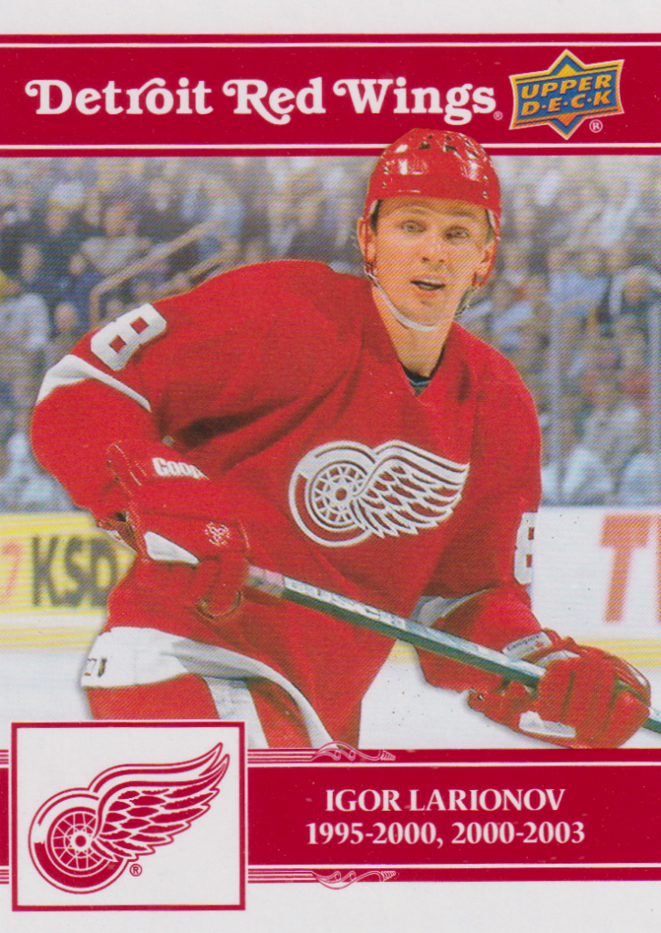 2025/26 Detroit Red Wings Centennial (hobby) – Igor Larionov Detroit Red Wings 79