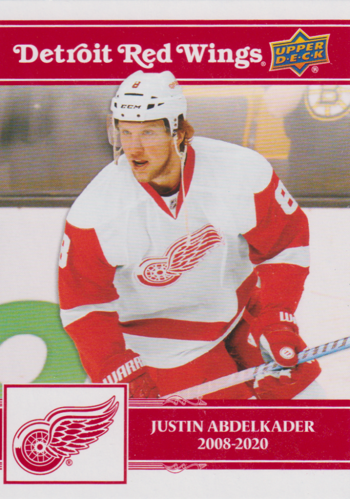2025/26 Detroit Red Wings Centennial (hobby) – Justin Abdelkader Detroit Red Wings 47