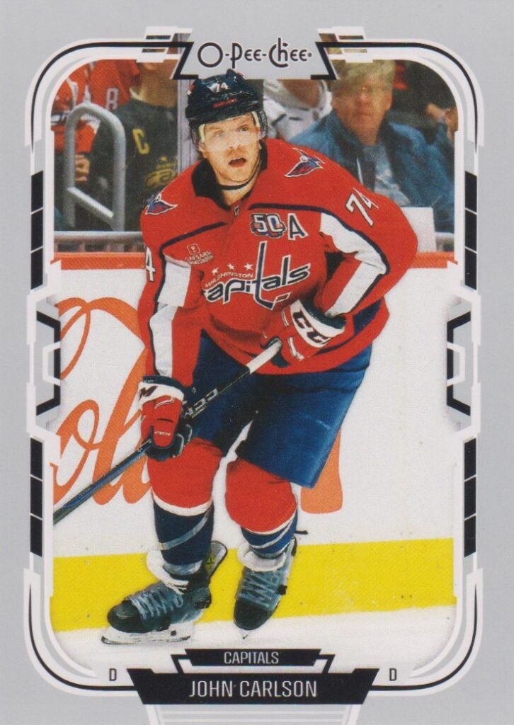 2025/26 O-Pee-Chee – John Carlson Washington Capitals 150