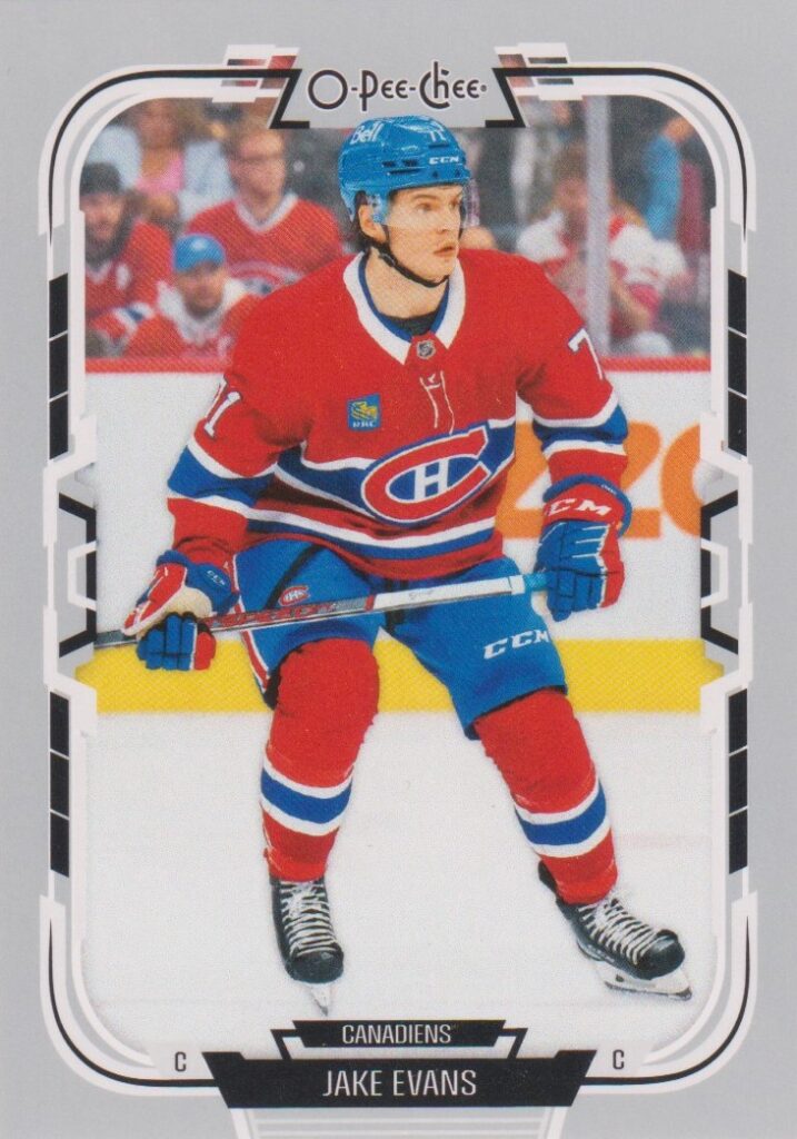 2025/26 O-Pee-Chee – Jake Evans Montreal Canadiens 58