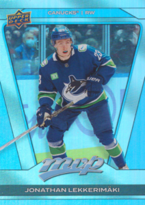 2025/26 MVP Silver Collection – Jonathan Lekkerimaki Vancouver Canucks 156