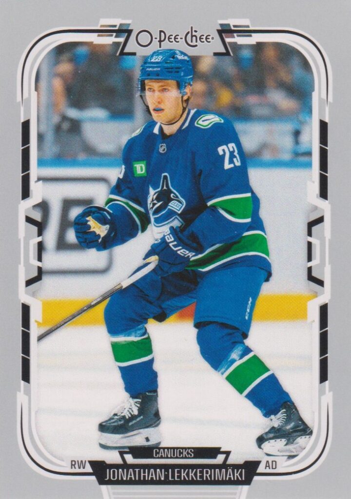 2025/26 O-Pee-Chee – Jonathan Lekkerimaki Vancouver Canucks 50