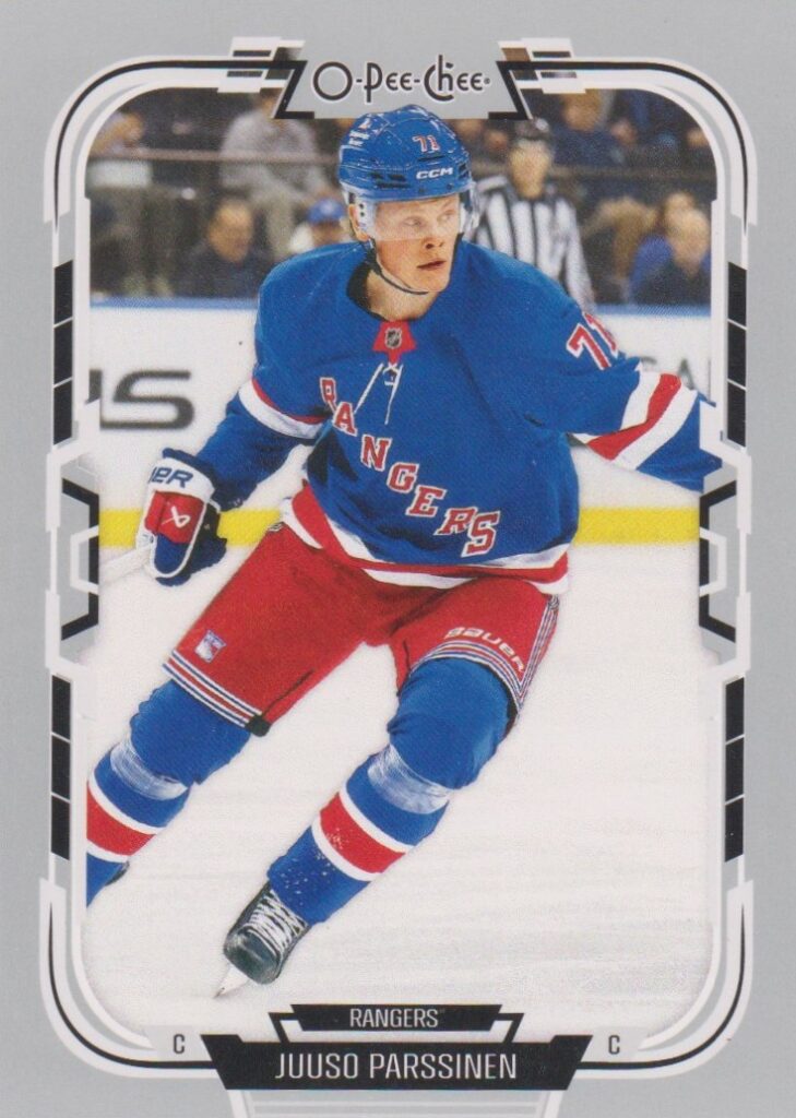 2025/26 O-Pee-Chee – Juuso Parssinen New York Rangers 484