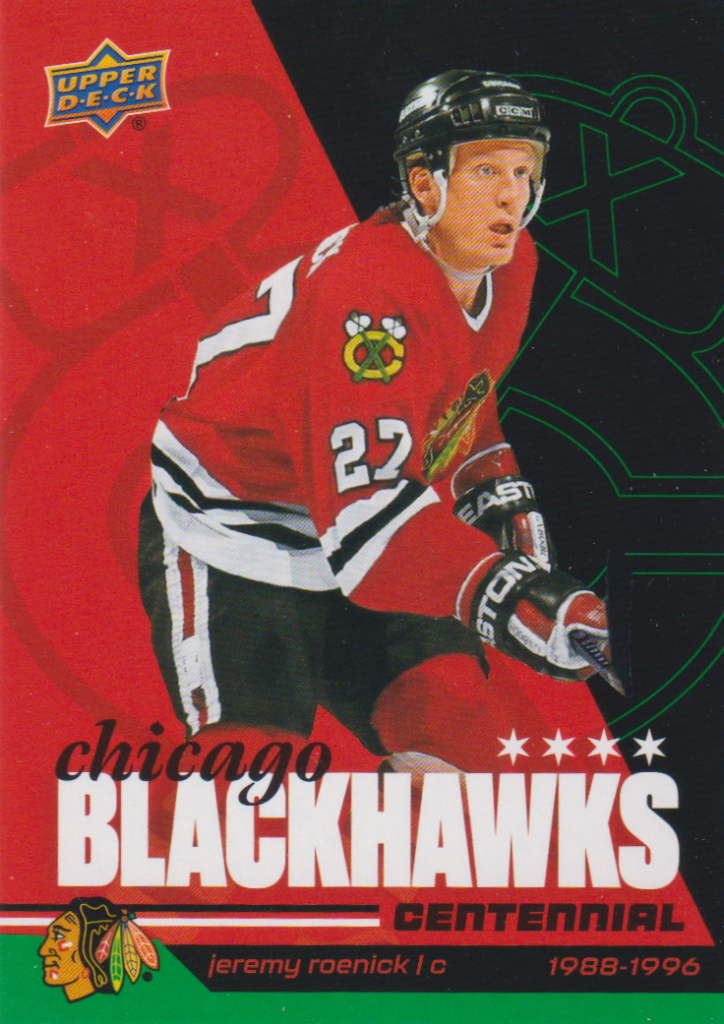 2025/26 Chicago Blackhawks Centennial (hobby) – Jeremy Roenick Chicago Blackhawks 86
