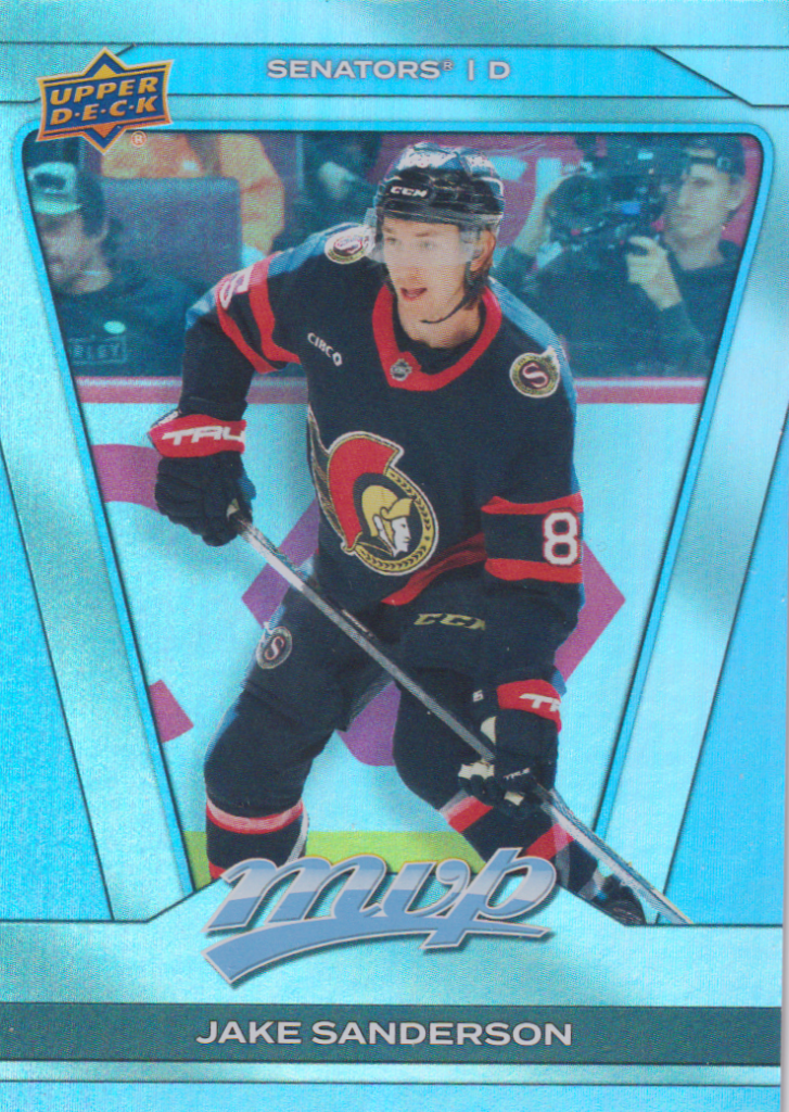 2025/26 MVP Silver Collection – Jake Sanderson Ottawa Senators 176