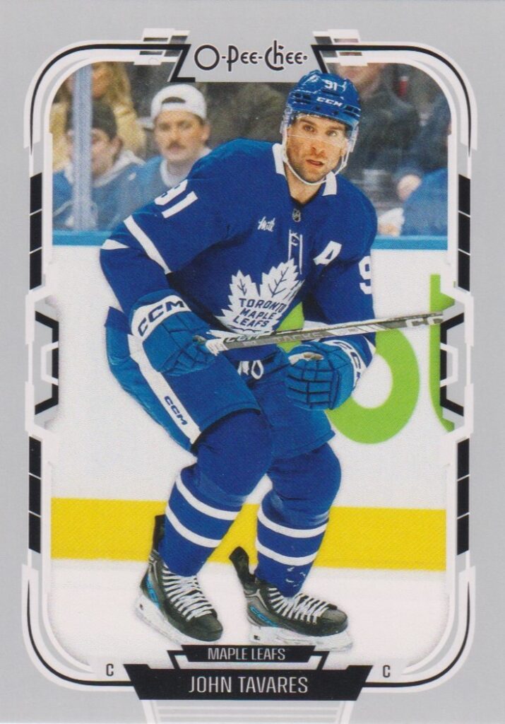 2025/26 O-Pee-Chee – John Tavares Toronto Maple Leafs 191