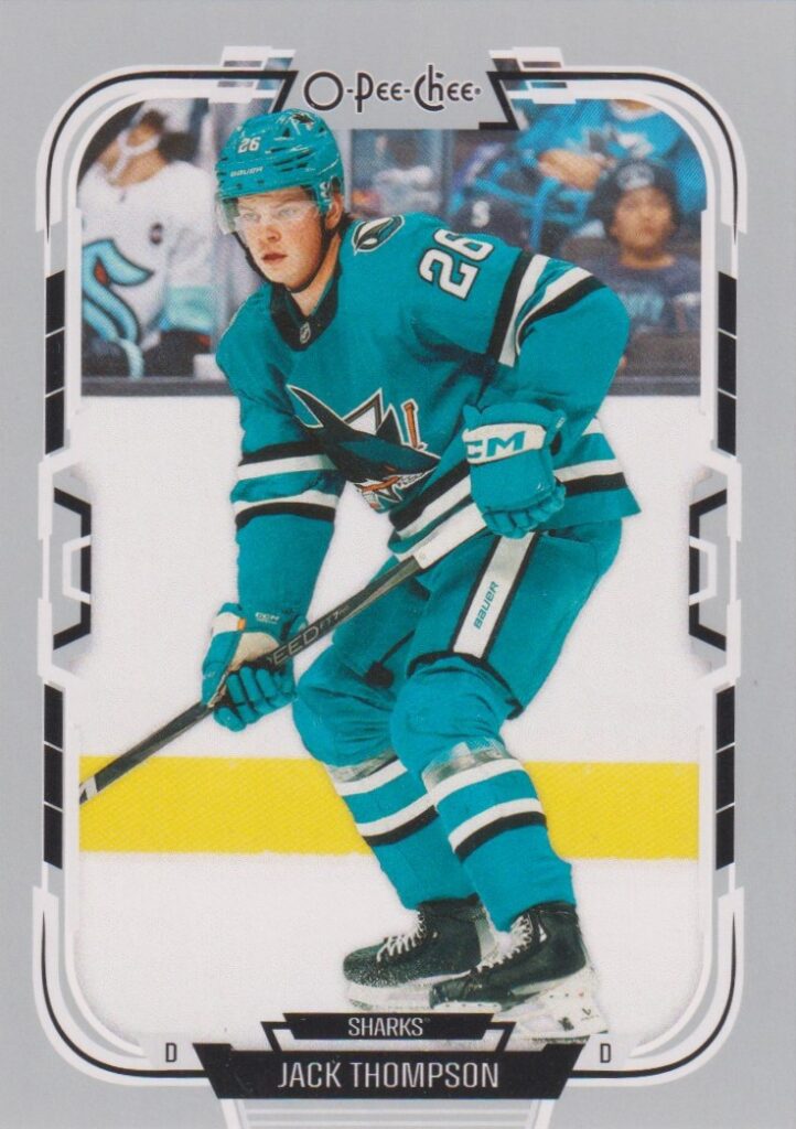 2025/26 O-Pee-Chee – Jack Thompson San Jose Sharks 286