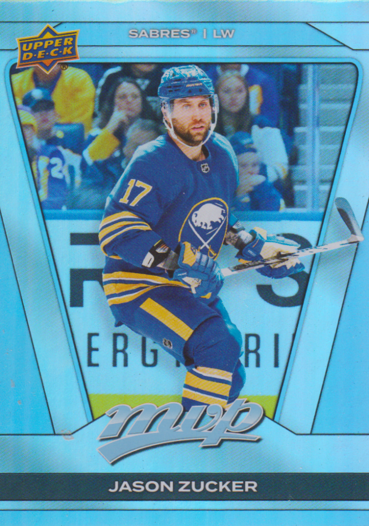 2025/26 MVP Silver Collection – Jason Zucker Buffalo Sabres 31