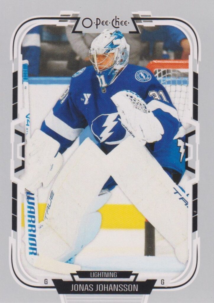 2025/26 O-Pee-Chee – Jonas Johansson Tampa Bay Lightning 136