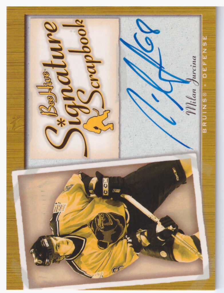 2005/06 BeeHive – Milan Jurčina Boston Bruins SS-MJ
