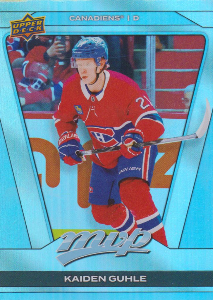2025/26 MVP Silver Collection – Kaiden Guhle Montreal Canadiens 3