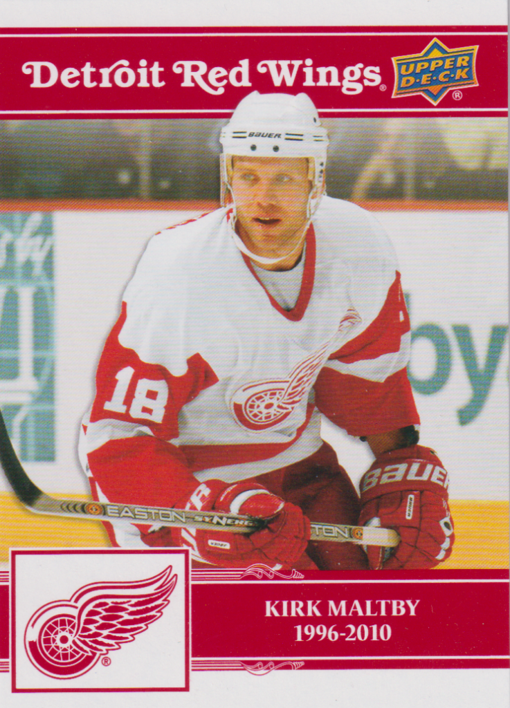 2025/26 Detroit Red Wings Centennial (hobby) – Kirk Maltby Detroit Red Wings 77