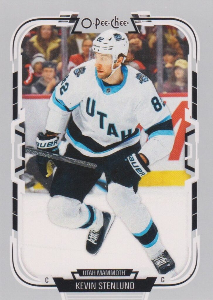 2025/26 O-Pee-Chee – Kevin Stenlund Utah Mammoth 190