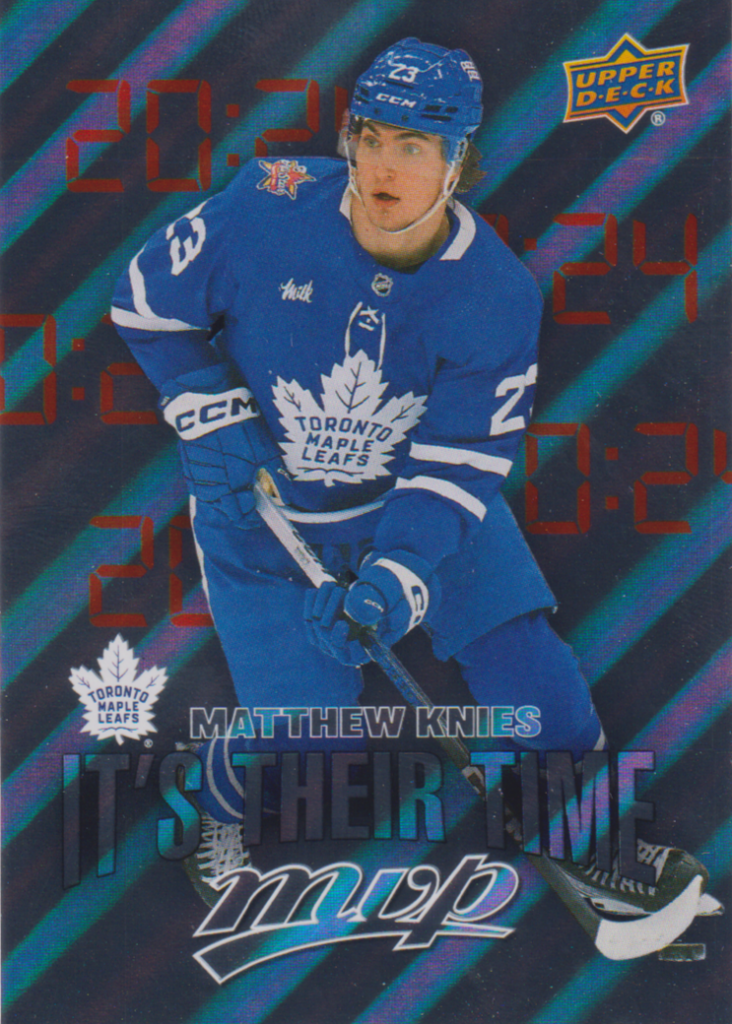 2024/25 MVP – Matthew Knies Toronto Maple Leafs IT-12