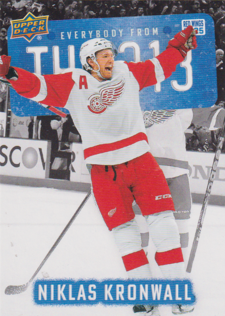 2025/26 Detroit Red Wings Centennial (hobby) – Niklas Kronwall Detroit Red Wings 313-15