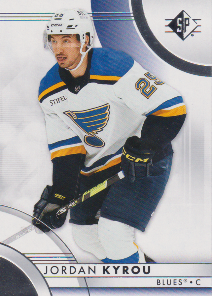 2024/25 UD SP – Jordan Kyrou St. Louis Blues 60