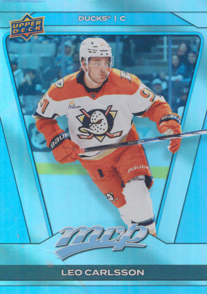 2025/26 MVP Silver Collection – Leo Carlsson Anaheim Ducks 195
