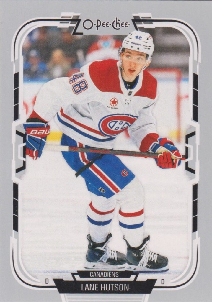 2025/26 O-Pee-Chee – Lane Hutson Montreal Canadiens 258