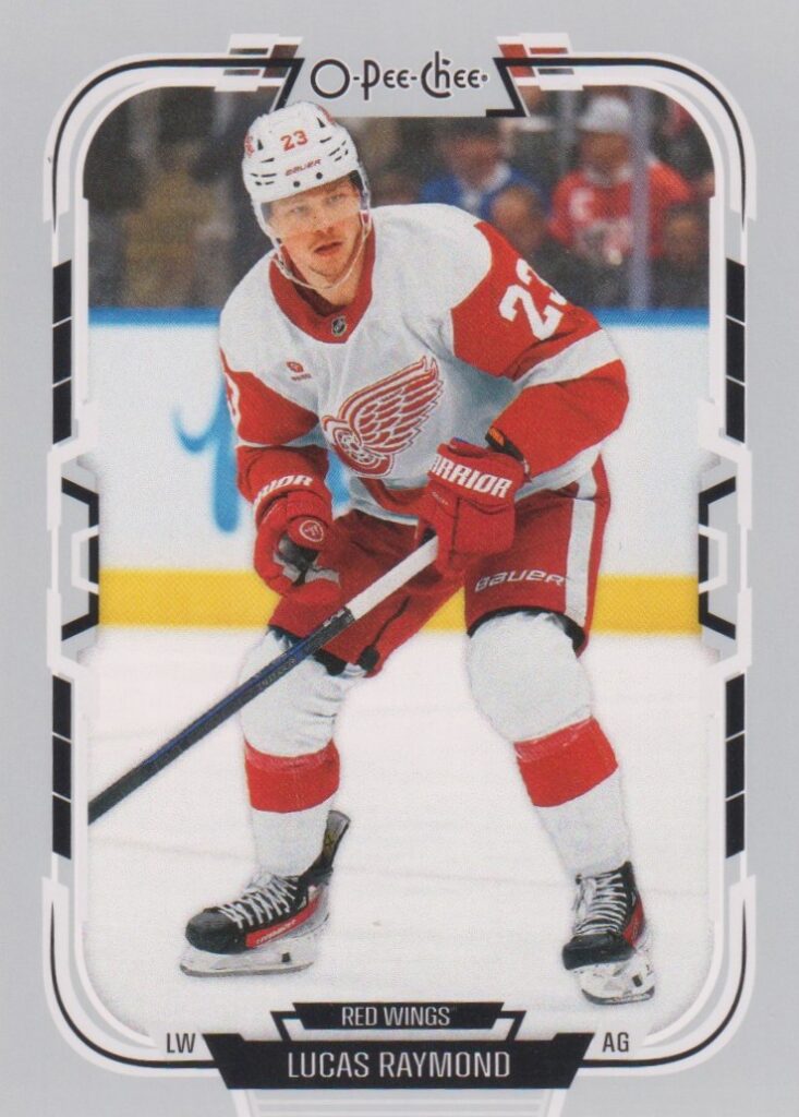 2025/26 O-Pee-Chee – Lucas Raymond Detroit Red Wings 357