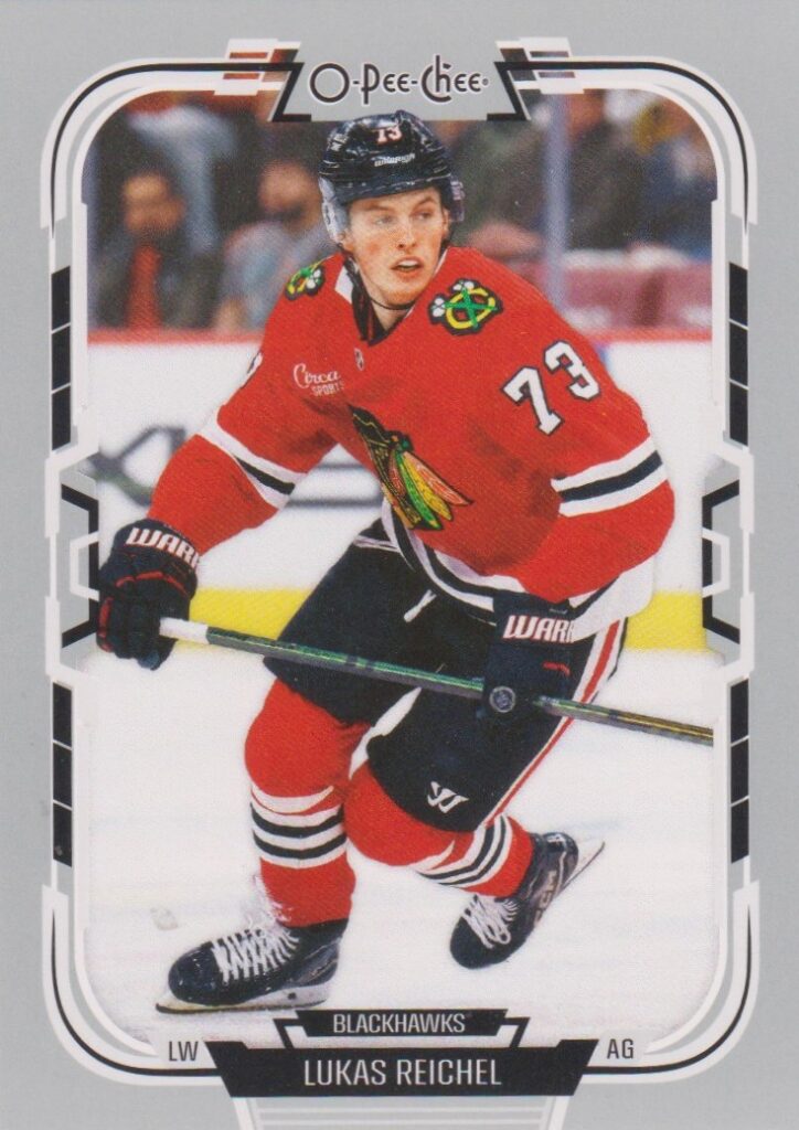 2025/26 O-Pee-Chee – Lukas Reichel Chicago Blackhawks 491