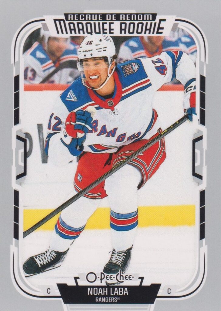 2025/26 O-Pee-Chee – Noah Laba New York Rangers 593