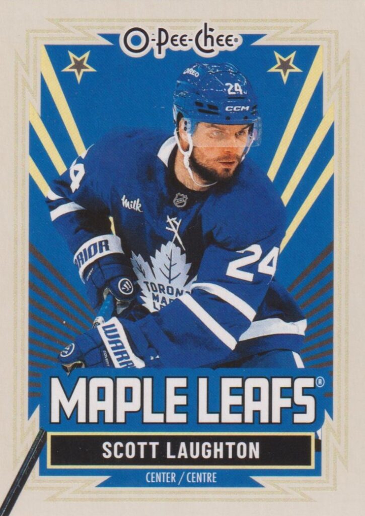 2025/26 O-Pee-Chee – Scott Laughton Toronto Maple Leafs 375