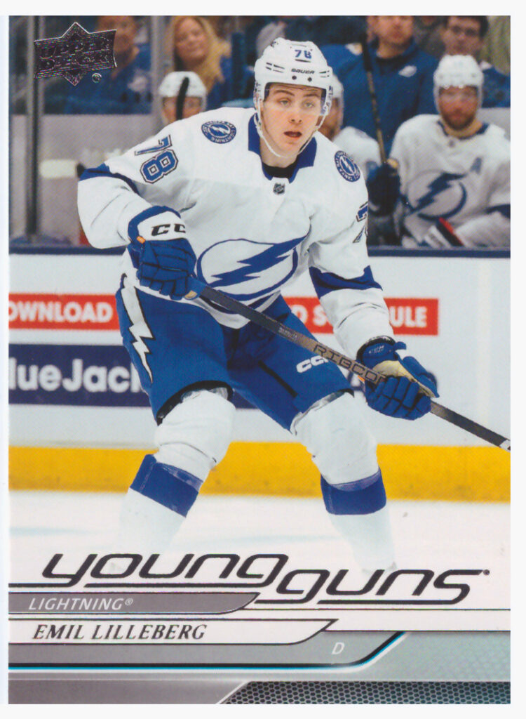 2024/25 Upper Deck Series 1 – Emil Lilleberg Tampa Bay Lightning 241
