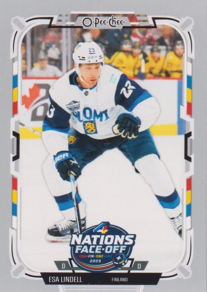 2025/26 O-Pee-Chee – Esa Lindell Fínsko 529