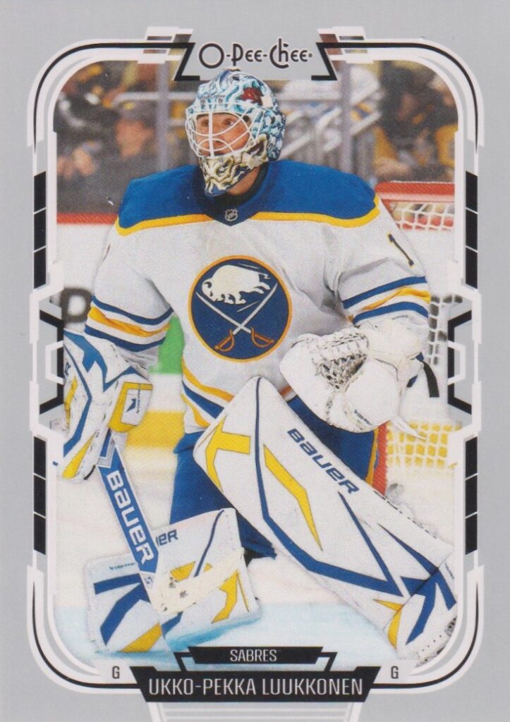 2025/26 O-Pee-Chee – Ukko-Pekka Luukkonen Buffalo Sabres 261