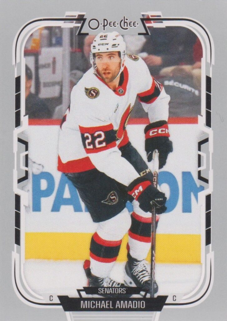 2025/26 O-Pee-Chee – Michael Amadio Ottawa Senators 464
