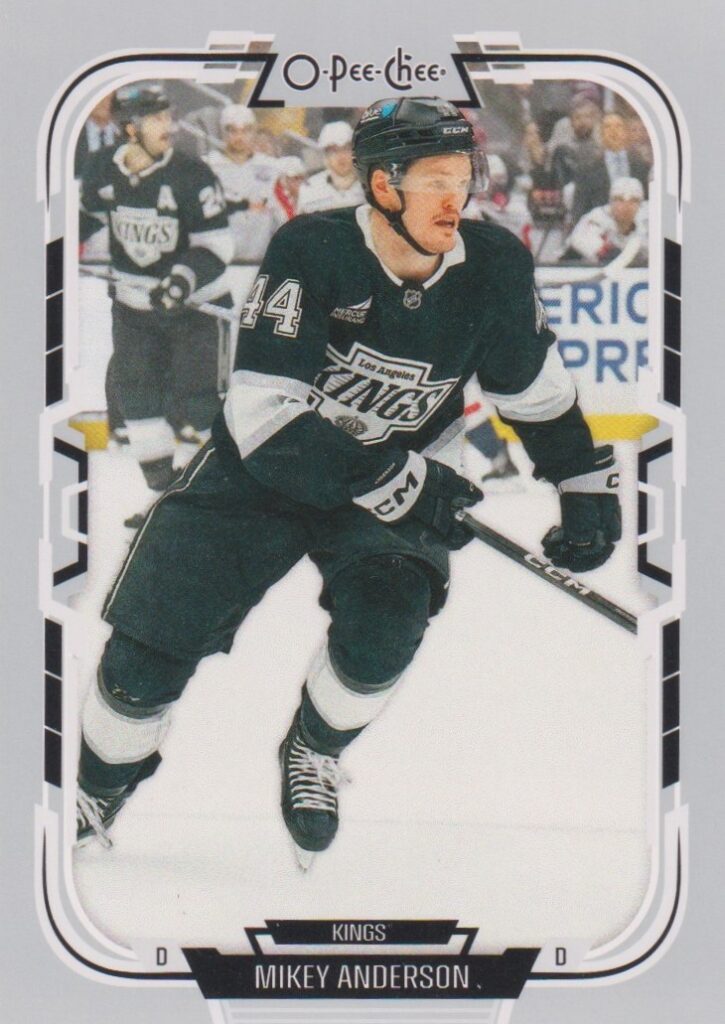 2025/26 O-Pee-Chee – Mikey Anderson Los Angeles Kings 382