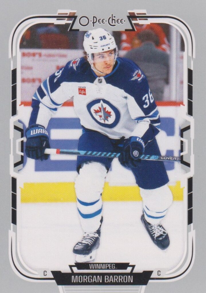2025/26 O-Pee-Chee – Morgan Barron Winnipeg Jets 482