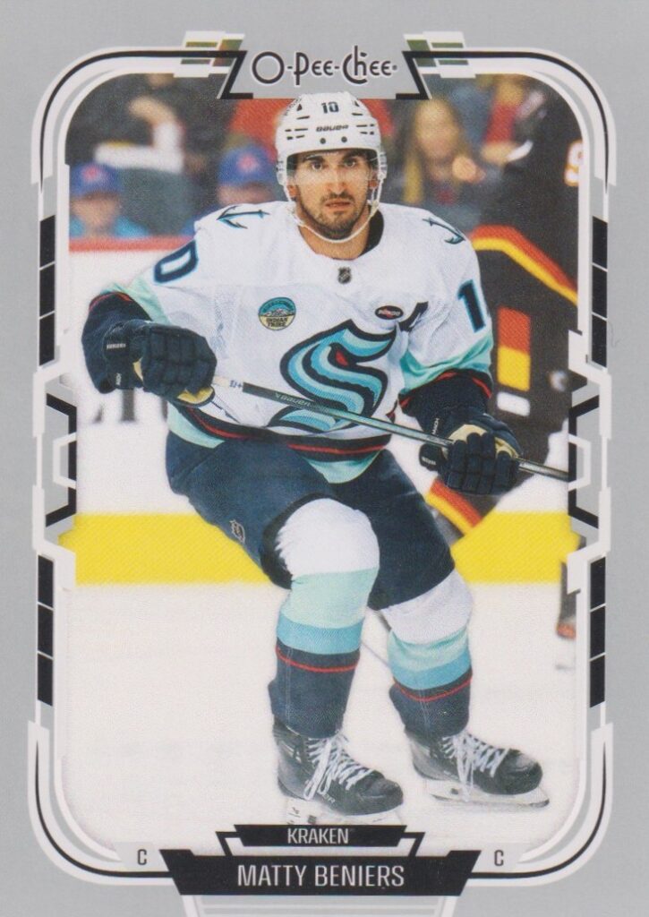2025/26 O-Pee-Chee – Matty Beniers Seattle Kraken 449
