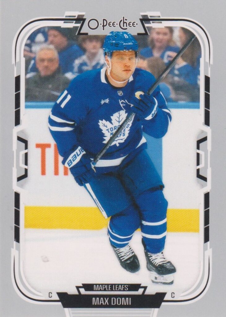 2025/26 O-Pee-Chee – Max Domi Toronto Maple Leafs 55