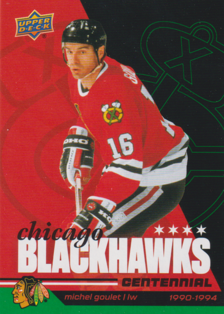 2025/26 Chicago Blackhawks Centennial (hobby) – Michel Goulet Chicago Blackhawks 82