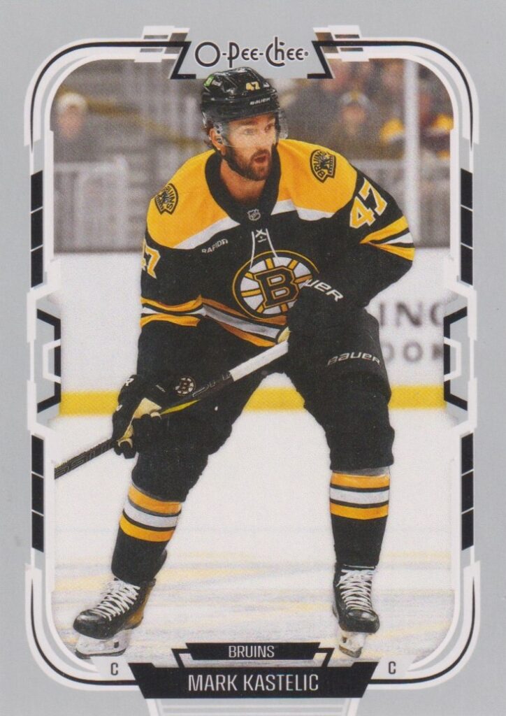 2025/26 O-Pee-Chee – Mark Kastelic Boston Bruins 211