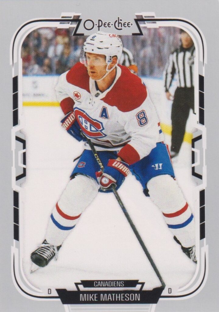 2025/26 O-Pee-Chee – Mike Matheson Montreal Canadiens 108