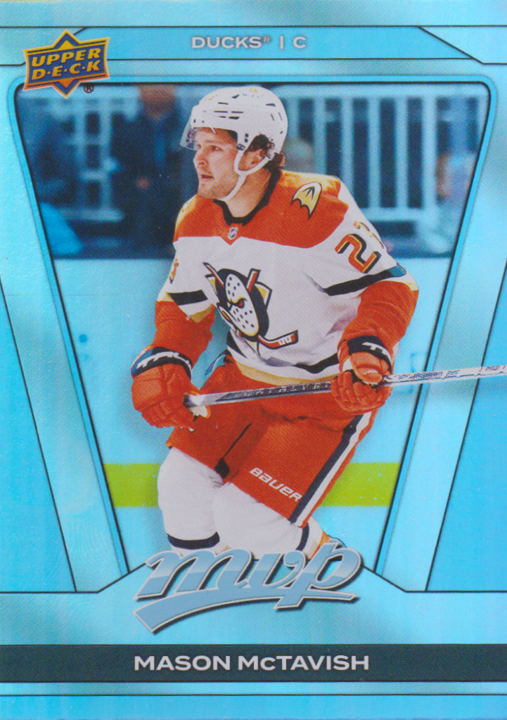 2025/26 MVP Silver Collection – Mason McTavish Anaheim Ducks 67