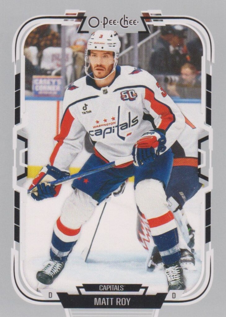 2025/26 O-Pee-Chee – Matt Roy Washington Capitals 495