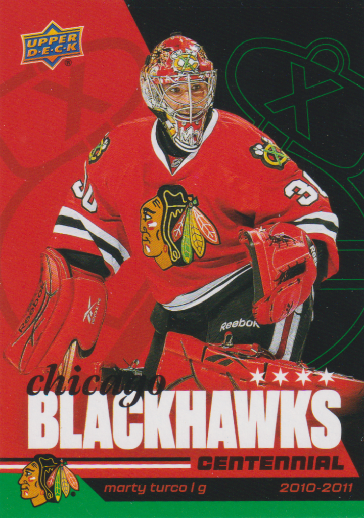 2025/26 Chicago Blackhawks Centennial (hobby) – Marty Turco Chicago Blackhawks 93